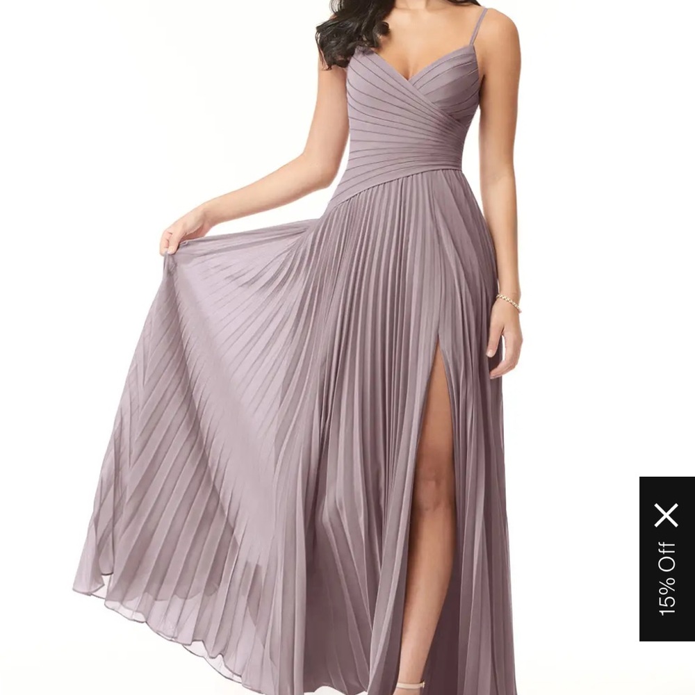 Azazie Vini dress in Dusk - size 8 - never worn